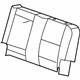 GM 20904935 Seat Back Cover, Titanium, Rear