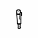 GM 22840941 Headrest Guide, Titanium, Front