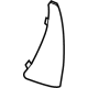 GM 84365781 Flare Extension, Black, Front Driver Side