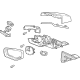 GM 84827418 Mirror Assembly, Rear Driver Side