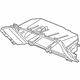 GM 26674956 Glove Box Frame, Black