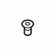 GM 22944670 Lock Knob Bezel, Black