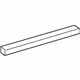GM 23229393 Belt Weatherstrip, Rear Passenger Side