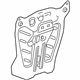 GM 84374110 Water Deflector, Rear Driver Side