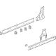 GM 84972408 Rocker Panel Assembly, Driver Side