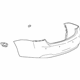 GM 23378124 Bumper Cover, Rear Upper