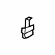 GM 85522222 Upper Center Pillar Trim Cap