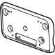 GM 84519625 License Bracket, Front