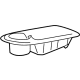 GM 42495296 Cup Holder, Rear