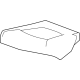 GM 42690255 Cushion Cover, Silver, Driver Side