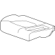 GM 42421076 Cushion Cover, Red, Rear Passenger Side