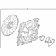 GM 22895851 Fan Shroud