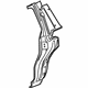 GM 89025274 Lock Pillar