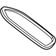 GM 86777482 Spoiler Assembly Gasket, Rear Passenger Side