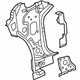 GM 23445240 Inner Hinge Pillar, Front Driver Side