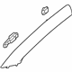 GM 84230080 Windshield Pillar Trim, Jet Black, Driver Side