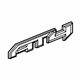 GM 84831810 Nameplate, Carbon