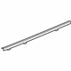 GM 84842462 Belt Molding, Black, Front Driver Side