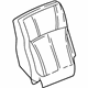 GM 88983382 Seat Back Cover