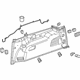 GM 23407837 Lower Quarter Trim, Black, Rear