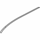 GM 22732546 Roof Molding Retainer Strip