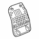 GM 42732413 Seat Back Panel, Front