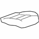GM 84173581 Cushion Cover, Black, Front