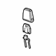 GM 84742239 Headrest, Outer, Black, Rear