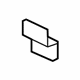 GM 23441344 Side Bracket, Rear