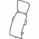 GM 13515462 Seat Back Heater, Front