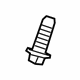 GM 19150517 Center Belt Assembly Bolt, Rear