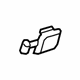 GM 22863582 Upper Center Pillar Trim Cap, Titanium