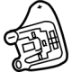 GM 13526961 Paddle Switch, Jet Black, Driver Side