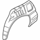 GM 12455203 Outer Wheelhouse, Rear Passenger Side