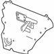 GM 25718635 Water Deflector, Inner Driver Side