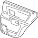 GM 25807492 Door Trim Panel, Gray, Rear Driver Side
