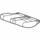 GM 84532902 Cushion Cover, Black, Rear