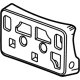 GM 84586284 License Bracket, Front
