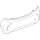 GM 42453387 Bumper Cover, Black, Rear Upper