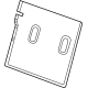 GM 42778044 Rear Cover, Black