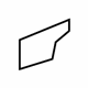 GM 22914544 Door Trim Panel Cover, Titanium, Driver Side