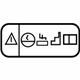 GM 94568902 Caution Label