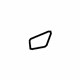GM 13286523 Handle, Inside Cap, Passenger Side