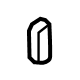 GM 84471612 Seat Switch Knob, Front