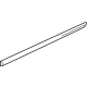 GM 86814816 Center Molding, Outer Driver Side