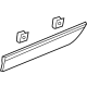 GM 84462097 Lower Molding, Black, Rear Driver Side