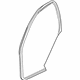 GM 24427986 Body Weatherstrip, Oak