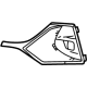 GM 42740452 Fog Lamp Bezel, Front Driver Side