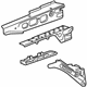 GM 84631446 Upper Rail Assembly, Front Driver Side