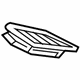 GM 13481978 Defroster Grille, Black, Passenger Side